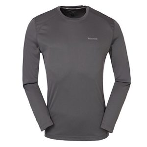 Marmot 土撥鼠 男士 超輕透氣防曬吸濕排汗小LOGO長袖速干T恤 F604101415