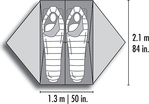 MSR—CARBON REFLEX 2 輕量化二人帳的實際使用