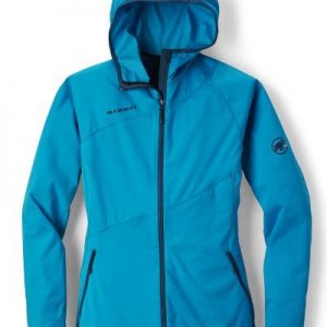 Mammut Lemah Hoodie 猛犸象 女款超輕防風(fēng)連帽軟殼