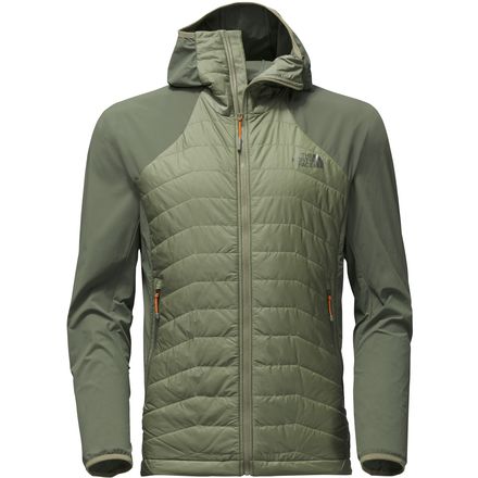 The North Face Progressor Insulated Hybrid Hooded Jacket 北面 男款合成棉服