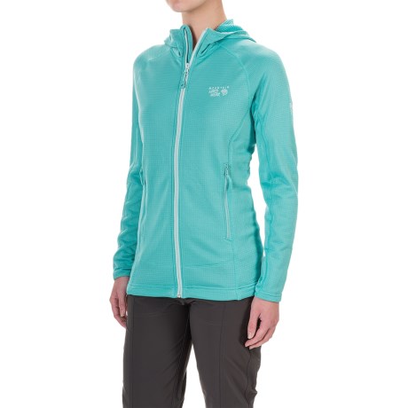 Mountain Hardwear Desna Grid PolartecPower Dry Fleece Jacket 山浩 女款抓絨衣