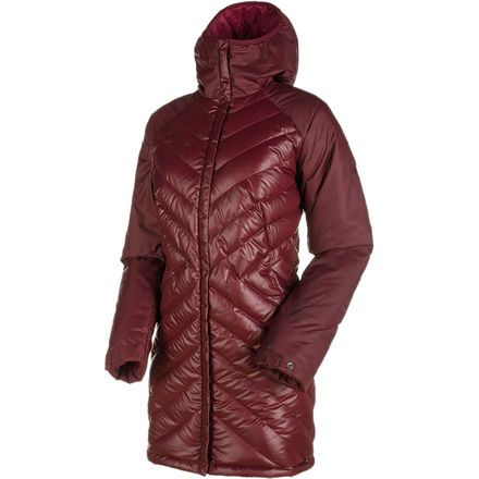 Mammut Whitehorn IN Hooded Down Parka 猛犸象 女款中長款連帽防寒保暖羽絨服