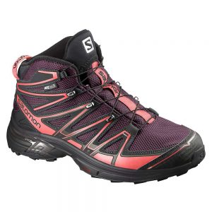 Salomon X-Chase Mid CS Waterproof Hiking Boots 薩洛蒙 女款輕量防水越野登山鞋