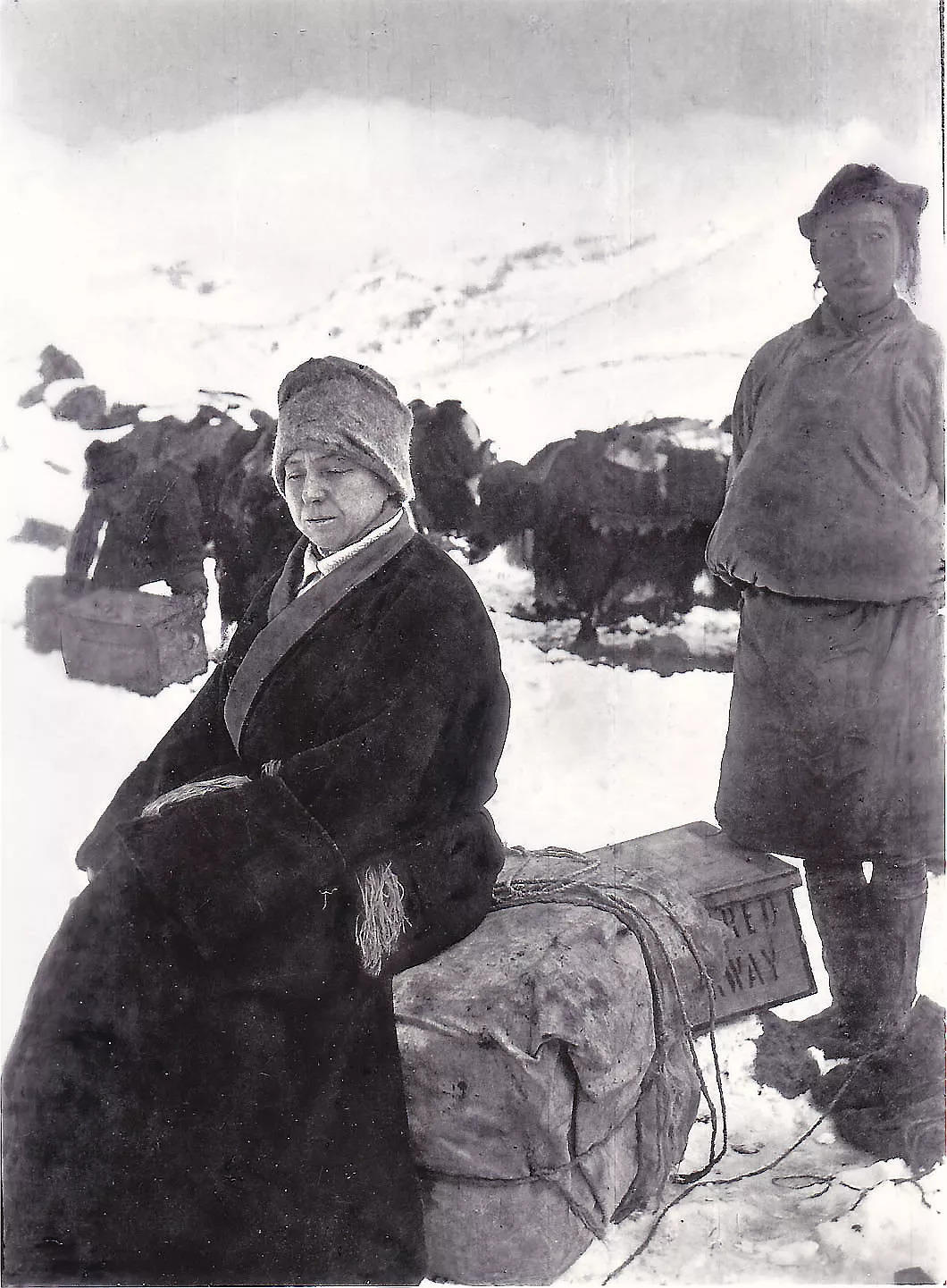 她是第一個進入拉薩的西方女性,竟然比洛克資歷還深 她是第一個進入拉薩的西方女性,竟然比洛克資歷還深