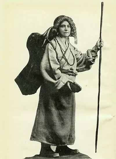 她是第一個進入拉薩的西方女性,竟然比洛克資歷還深 她是第一個進入拉薩的西方女性,竟然比洛克資歷還深