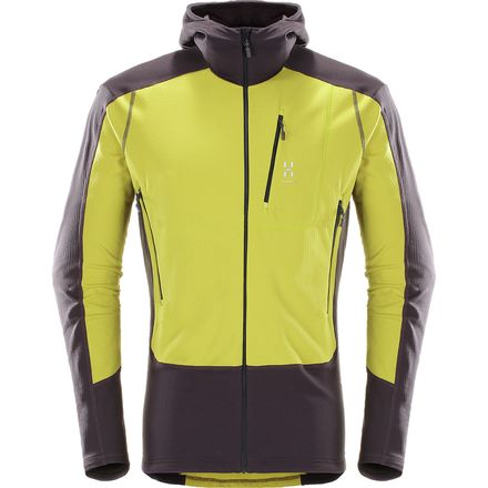 Haglofs Alder Hooded Jacket 火柴棍 男款戶外抓絨夾克