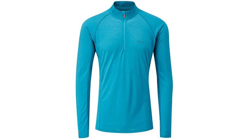 Rab Merino+ 120 Long Sleeve Zip Tee 男款 透氣羊毛排汗T恤