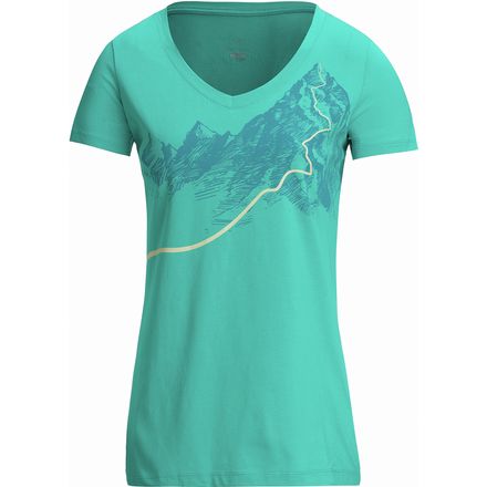Arc’teryx Afterglo V-Neck Top 始祖鳥 女款彈性純棉T恤