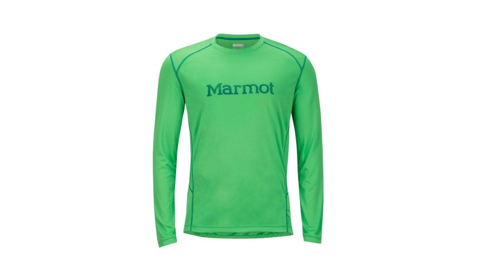 Marmot Windridge Graphic Long Sleeve 土撥鼠 男款長袖速干T恤