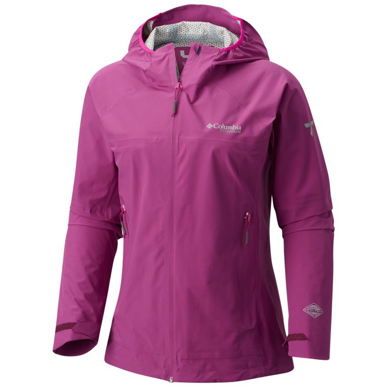 Columbia Trail Magic Rain Shell 哥倫比亞 女款戶外防水沖鋒衣