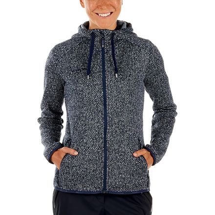 Mammut Chamuera ML Hooded Jacket 猛犸象 女款印花針織抓絨連帽外套