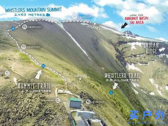 加拿大荒漠之境,行走在杰士伯國家公園坐纜車一日徒步行