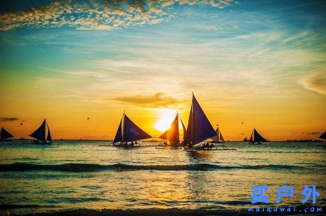 菲律賓長灘島自由行攻略,必去夕陽風帆船、潛水、星期五沙灘