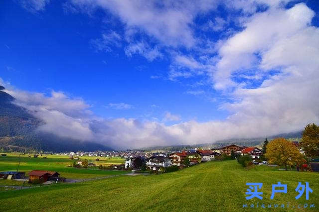 穿越奧地利邊境，楚格峰地區徒步旅行