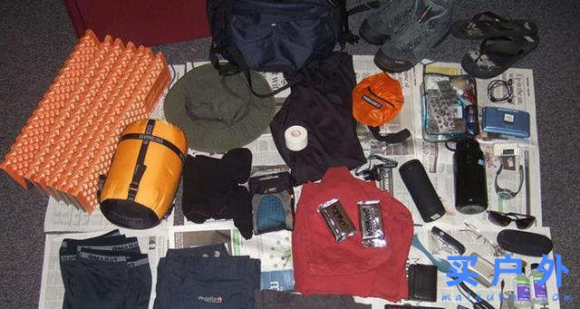 十個應當避免的戶外活動中裝備使用上的錯誤與須知