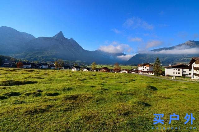 穿越奧地利邊境，楚格峰地區徒步旅行