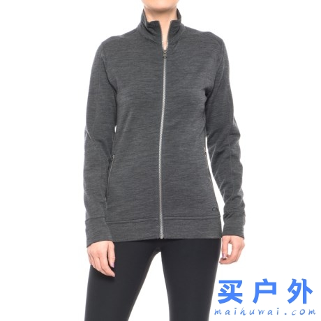 Icebreaker Dias Zip Shirt Jacket 拓冰者 女款美利奴羊毛拉鏈襯衫外套