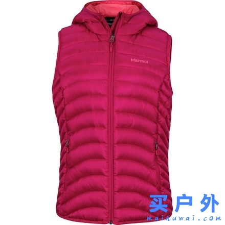 Marmot Bronco Hooded Vest 土撥鼠 女款600蓬拒水羽絨馬甲