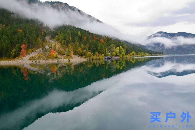 穿越奧地利邊境，楚格峰地區徒步旅行