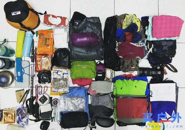 新手第一次去戶外爬山，看看都需要該做些什么