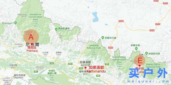 徒步者的天堂,尼泊爾經(jīng)典戶外徒步路線說(shuō)明