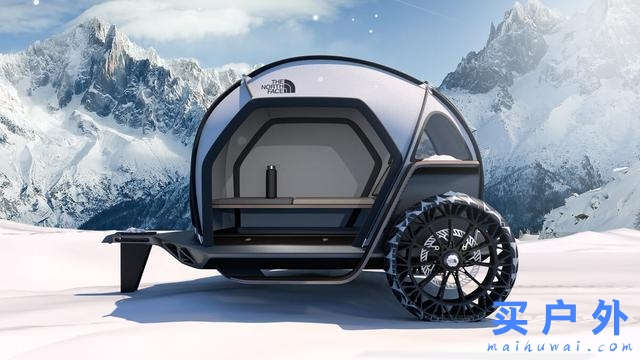 戶外品牌The North Face帶來全新防水面料,將與寶馬推出露營概念車