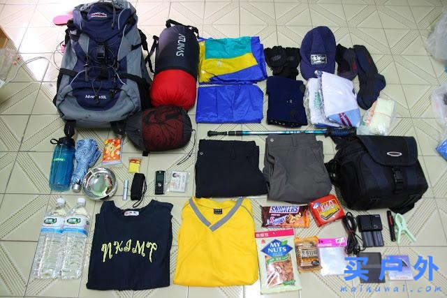 購買戶外登山裝備的給個人淺見，給喜歡戶外的新手