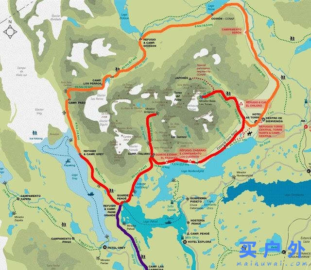 智利百內國家公園，體驗世界級徒步之旅