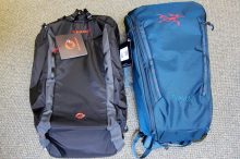 兩款攀巖用背包把玩心得，Arc’teryx始祖鳥對比Mammut猛犸象