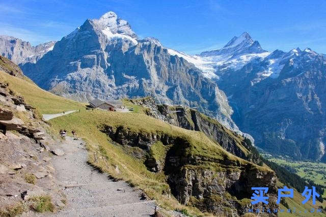 瑞士自由行，從菲斯特走向巴克普湖的徒步路線