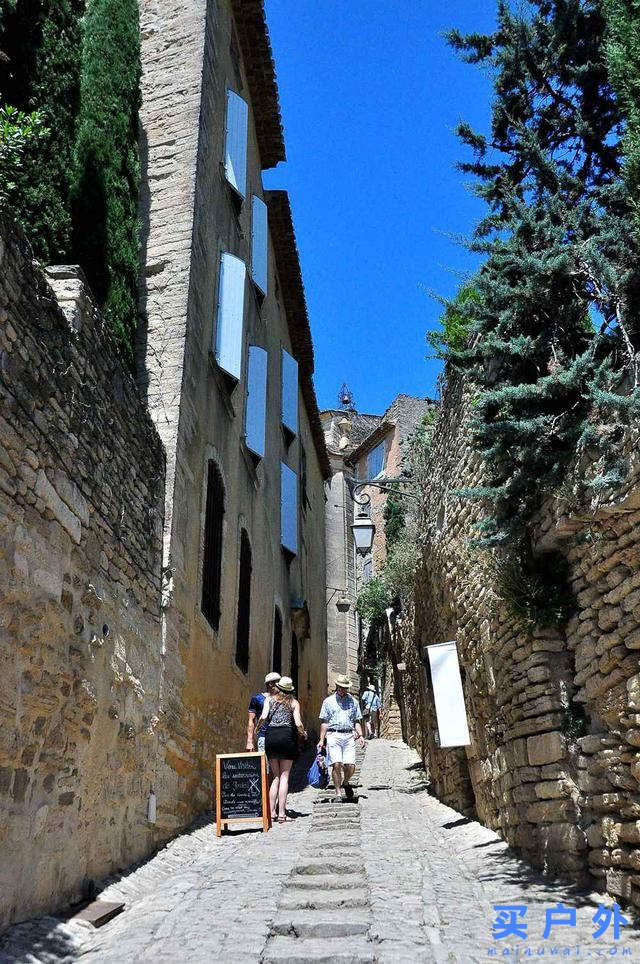 法國自助旅行,普羅旺斯美村天空之城Gordes