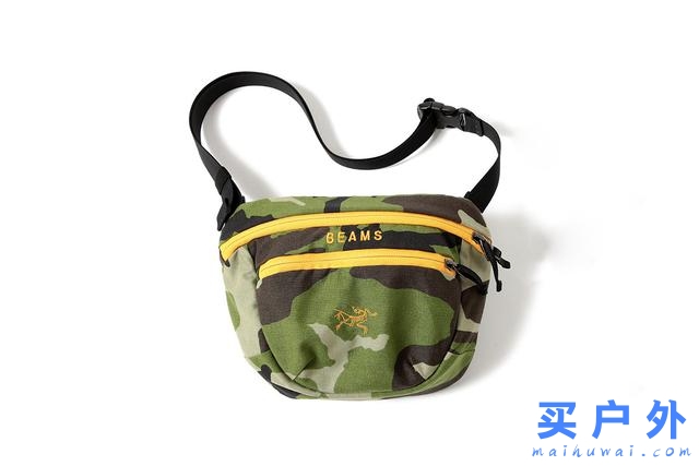 高端戶外品牌Arc’teryx始祖鳥與BEAMS推出聯(lián)名迷彩背包