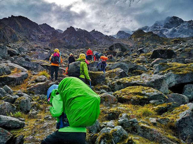 攀登半脊峰游記,我的雪山之行