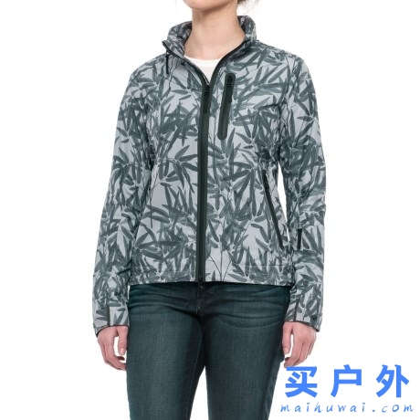 Jack Wolfskin Tech Lab Carrara Bamboo Jacket 狼爪 女款戶(hù)外軟殼夾克