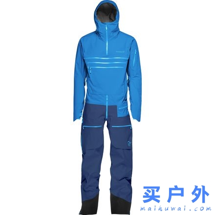Norrona Lofoten Gore-Tex Pro One-Piece Suit 老人頭 男款戶外滑雪連體服