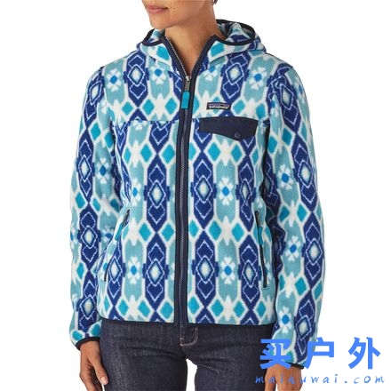 Patagonia Lightweight Snap-T Fleece Hooded Jacket 巴塔哥尼亞 女款抓絨衣