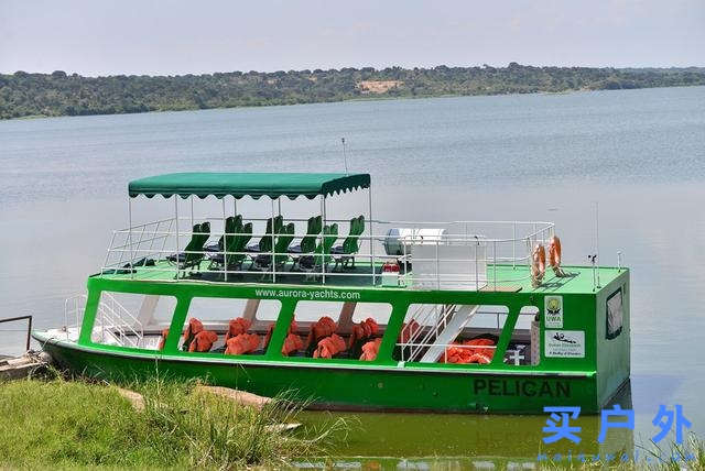 東非烏干達自助旅行,Kazinga海峽游船拜訪非洲最大河馬族群