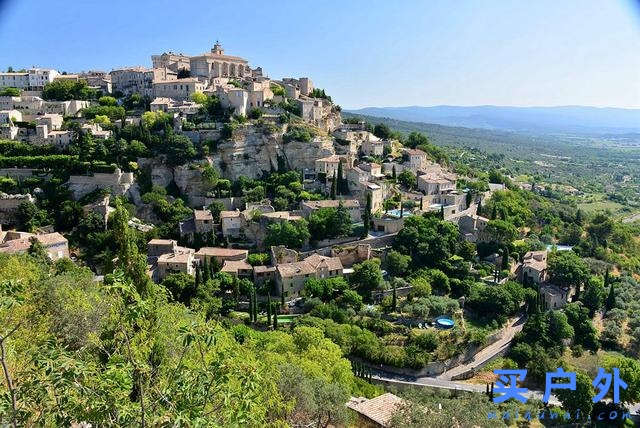 法國自助旅行,普羅旺斯美村天空之城Gordes