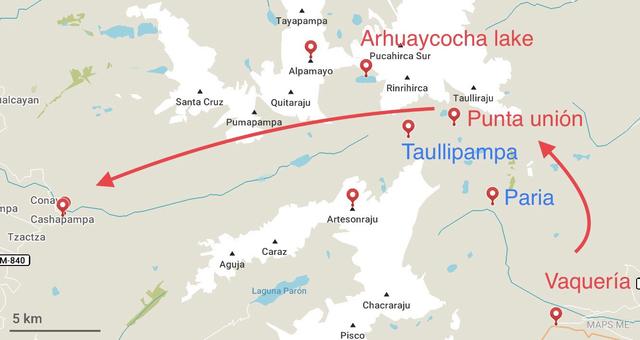 秘魯安第斯山區徒步天堂圣克魯茲，4天3夜徒步48公里的故事