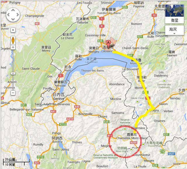 夏慕尼,勃朗峰山腳下的美麗法國小鎮