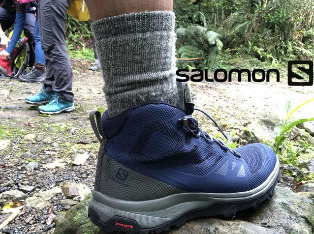 Salomon薩洛蒙中幫戶外防水徒步登山鞋測評報告