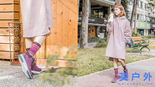 都市戶外風混搭,Smartwool羊毛襪一周繽紛穿搭