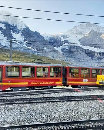 瑞士阿爾卑斯山的愜意生活，我們的詩和遠方