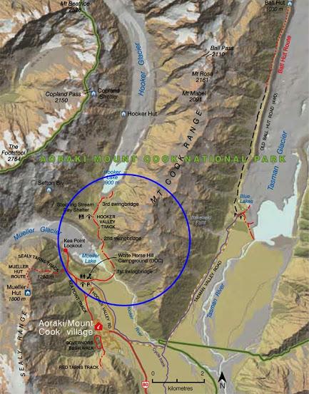 新西蘭庫克山國家公園旅游攻略,兩條你也可以走的步道
