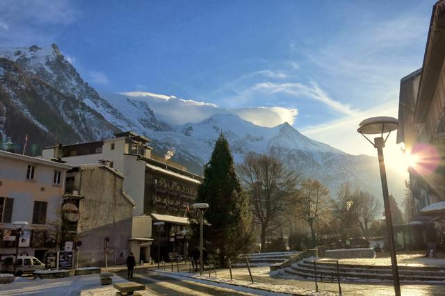 夏慕尼,勃朗峰山腳下的美麗法國小鎮
