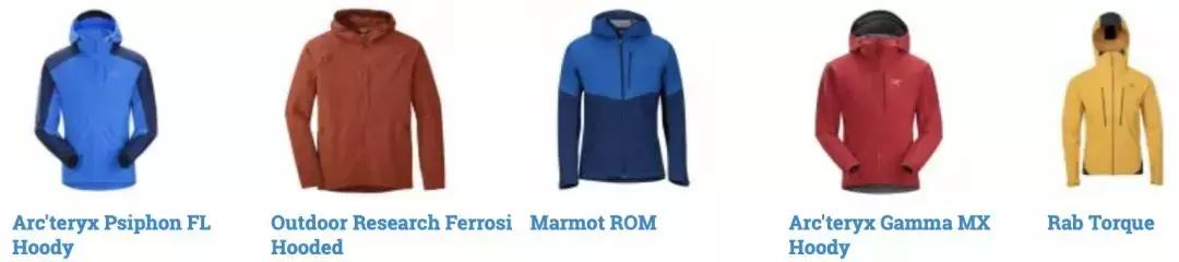 2019年度排名最佳男款軟殼外套測評