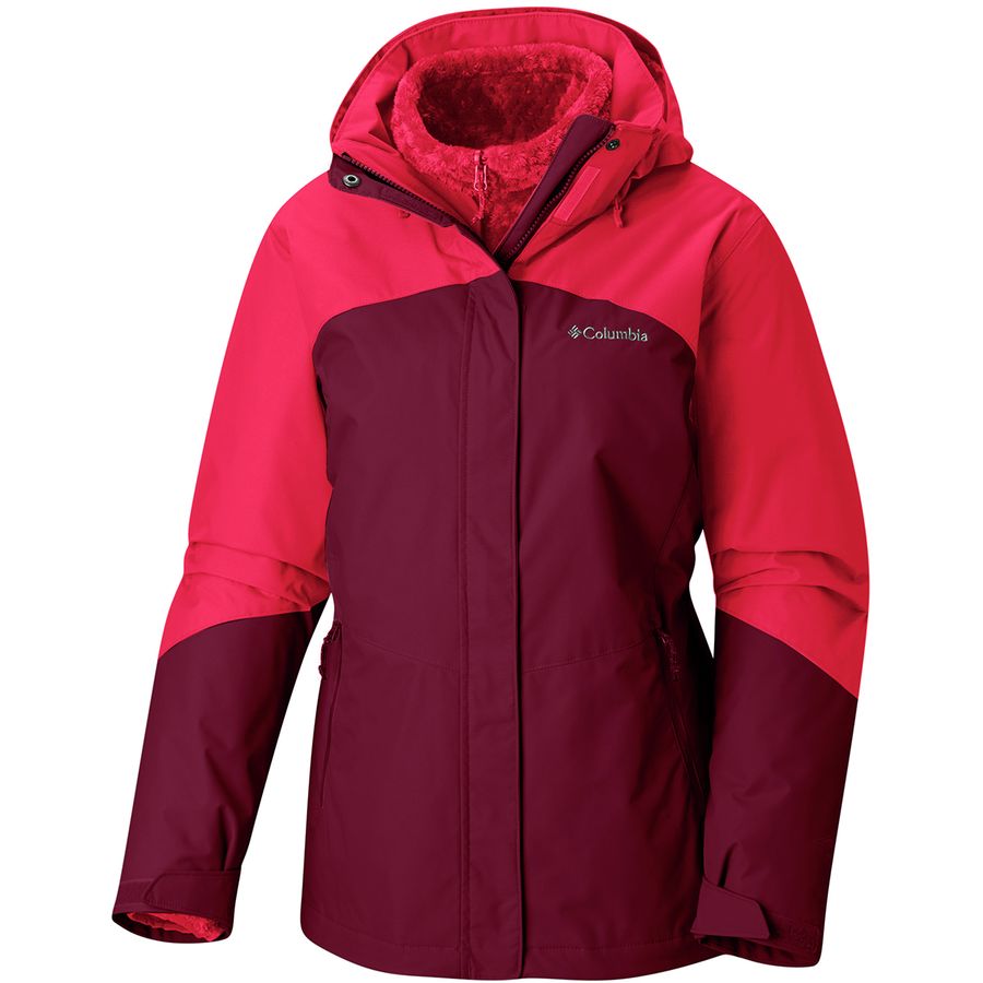 Columbia Bugaboo II Interchange Hooded Jacket 哥倫比亞 女款三合一防水沖鋒衣