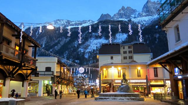 夏慕尼,勃朗峰山腳下的美麗法國小鎮