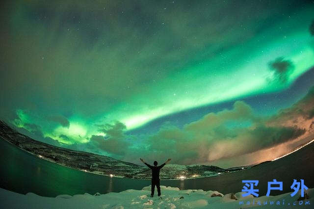 一輩子一定要看一次極光,，北緯七十度的極光漫舞