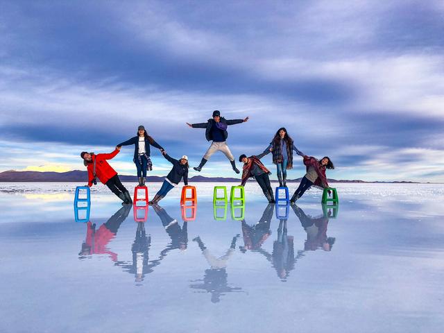 玻利維亞烏尤尼鹽湖，天空之鏡日出團、日落團和星空團